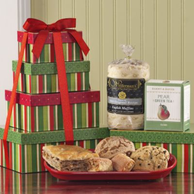 Deluxe Holiday Breakfast Tower