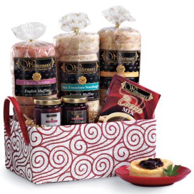 Holiday Swirls Gift Basket