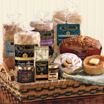 Delightful Breakfast Basket of Goodies