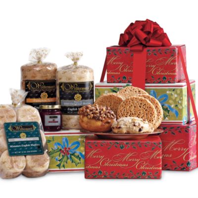 Holiday Woodland Gift Tower