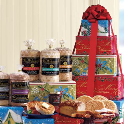 Grand Holiday Woodland Gift Tower