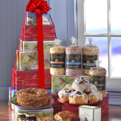 The Ultimate Holiday Woodland Gift Tower