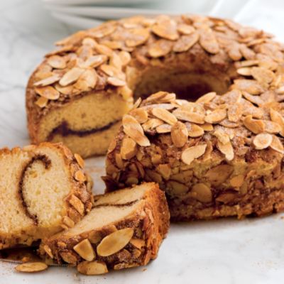 Incredible Cinnamon Almond Coffee Cake