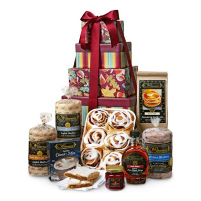 Deluxe Fall Harvest Gift Tower