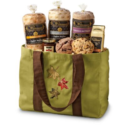 Autumn Leaves Breakfast Tote