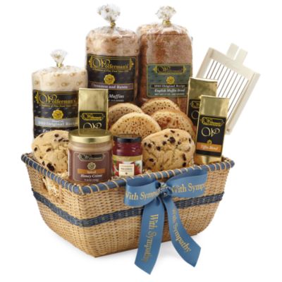 Wolferman's Deluxe Sympathy Breakfast Basket