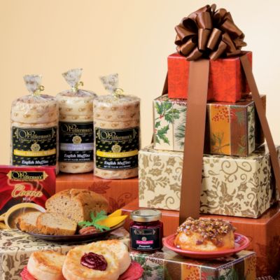 Fall Harvest Gift Tower