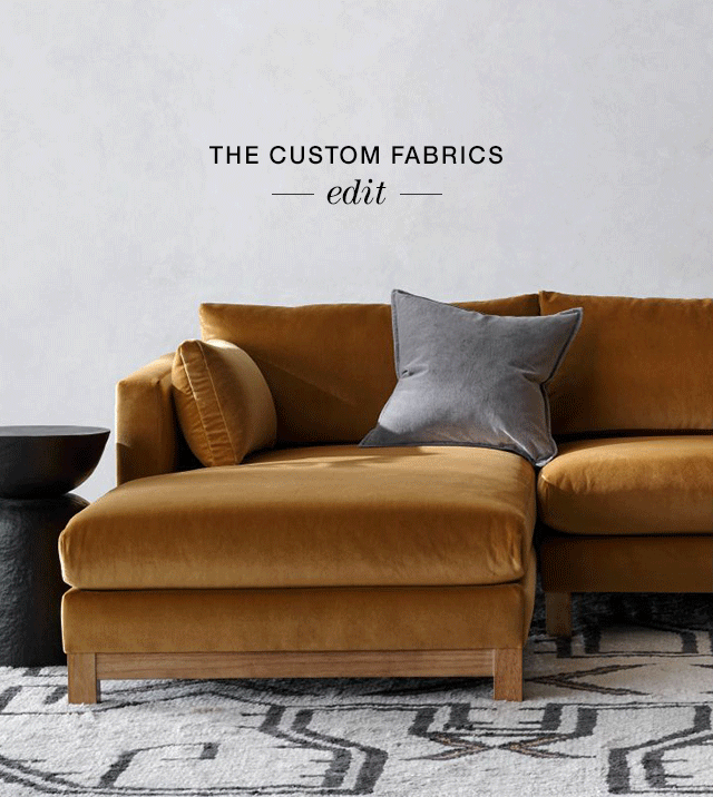 The Custom Fabrics Edit