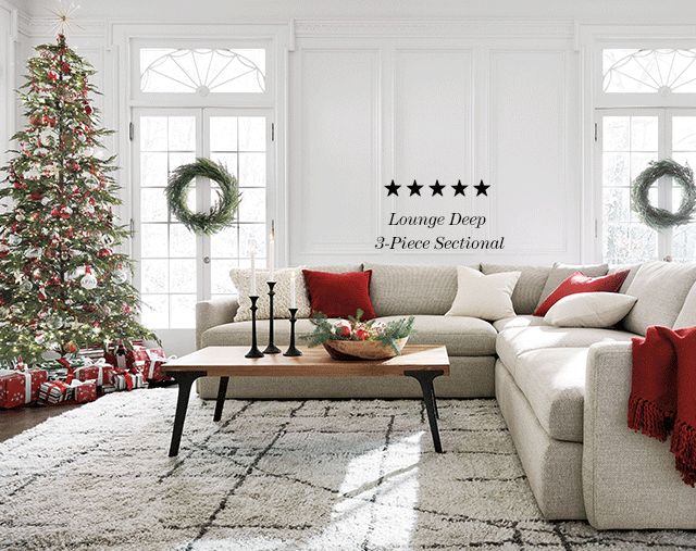 lounge deep 3-piece sectional