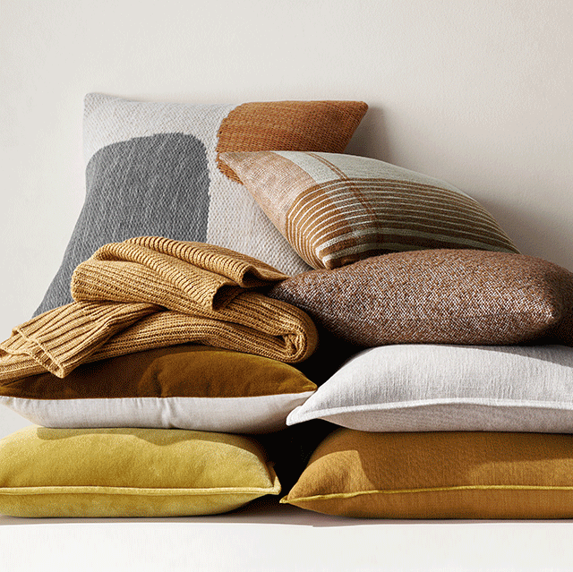 pillows by color - shop and get cozy