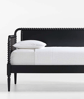 Jenny Lind Kids White Spindle Daybed