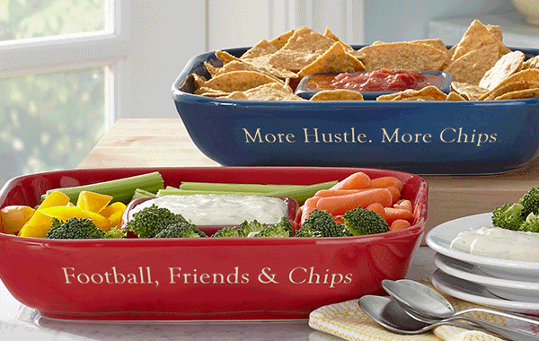 All-in-One Chip & Dip Platter