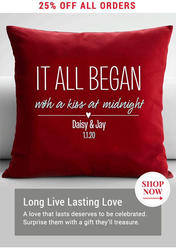 25% off all orders. Where It All Began Throw Pillow.