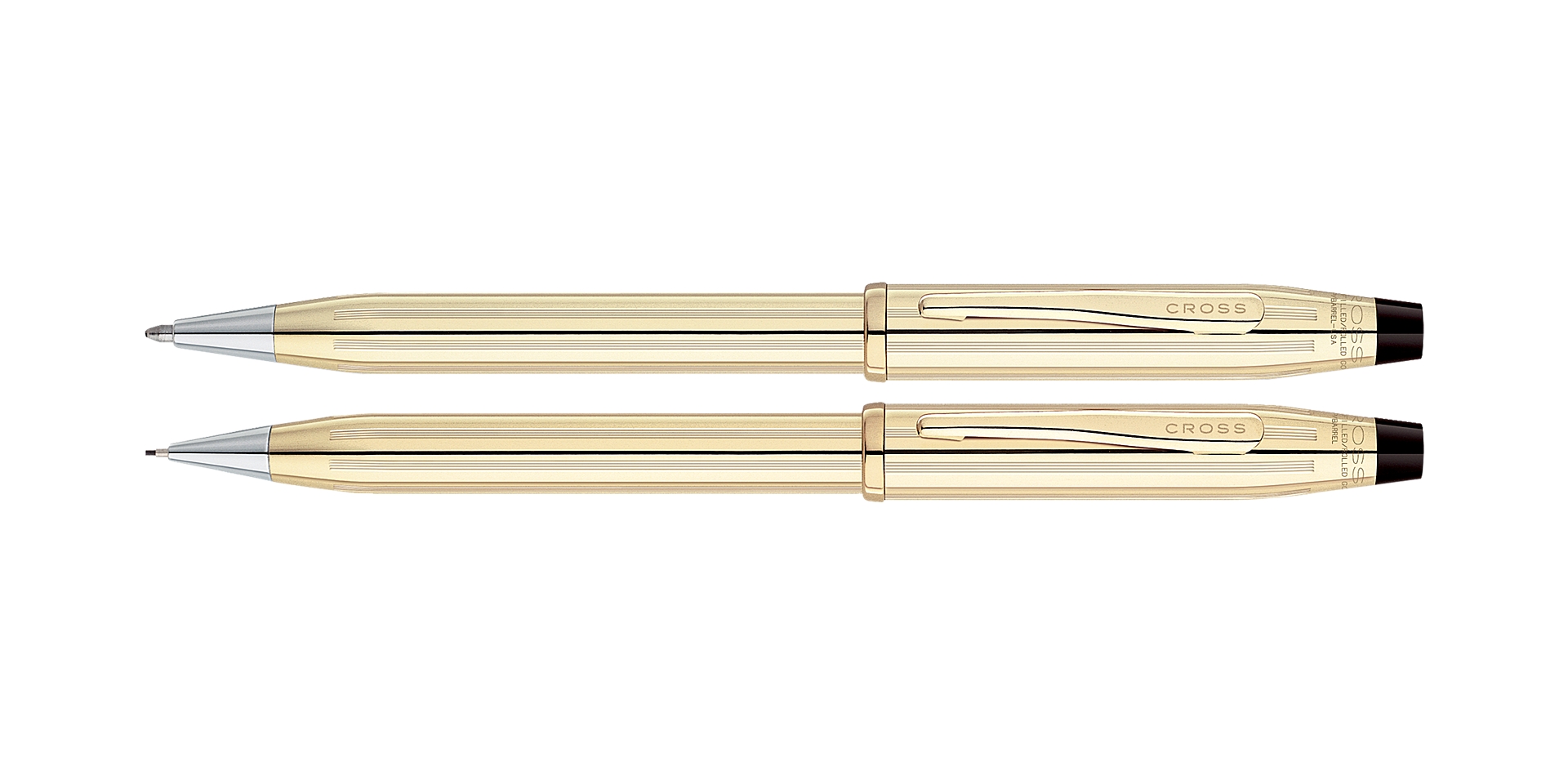  Century II 10 Karat Gold Filled/Rolled Gold Pen and Pencil Set