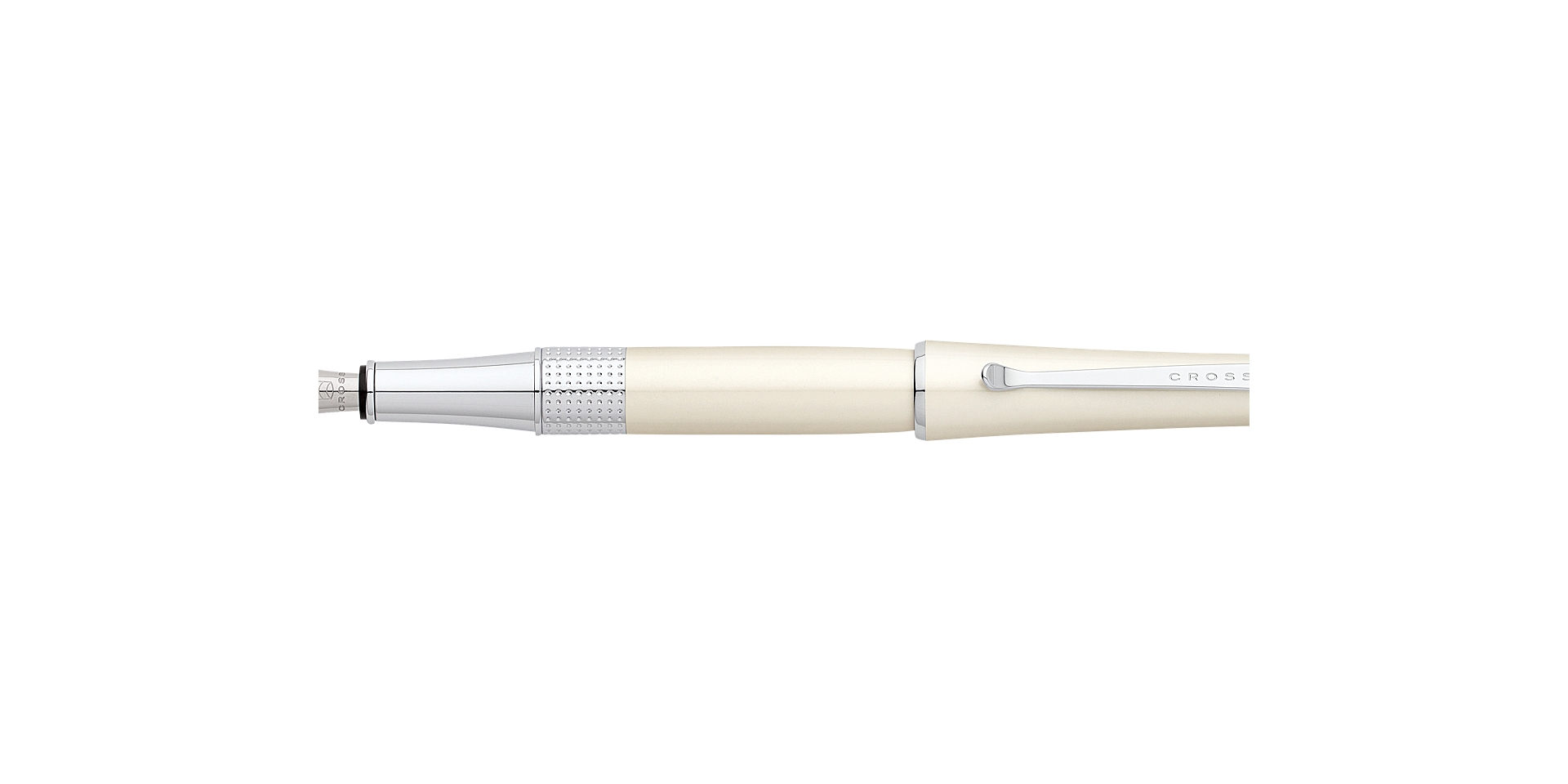 Cross Beverly Pearlescent White Lacquer Fountain Pen Picture