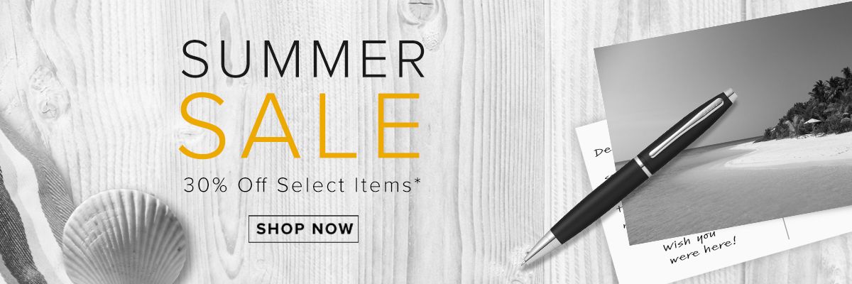 Summer Sale 30% Off Select Items*