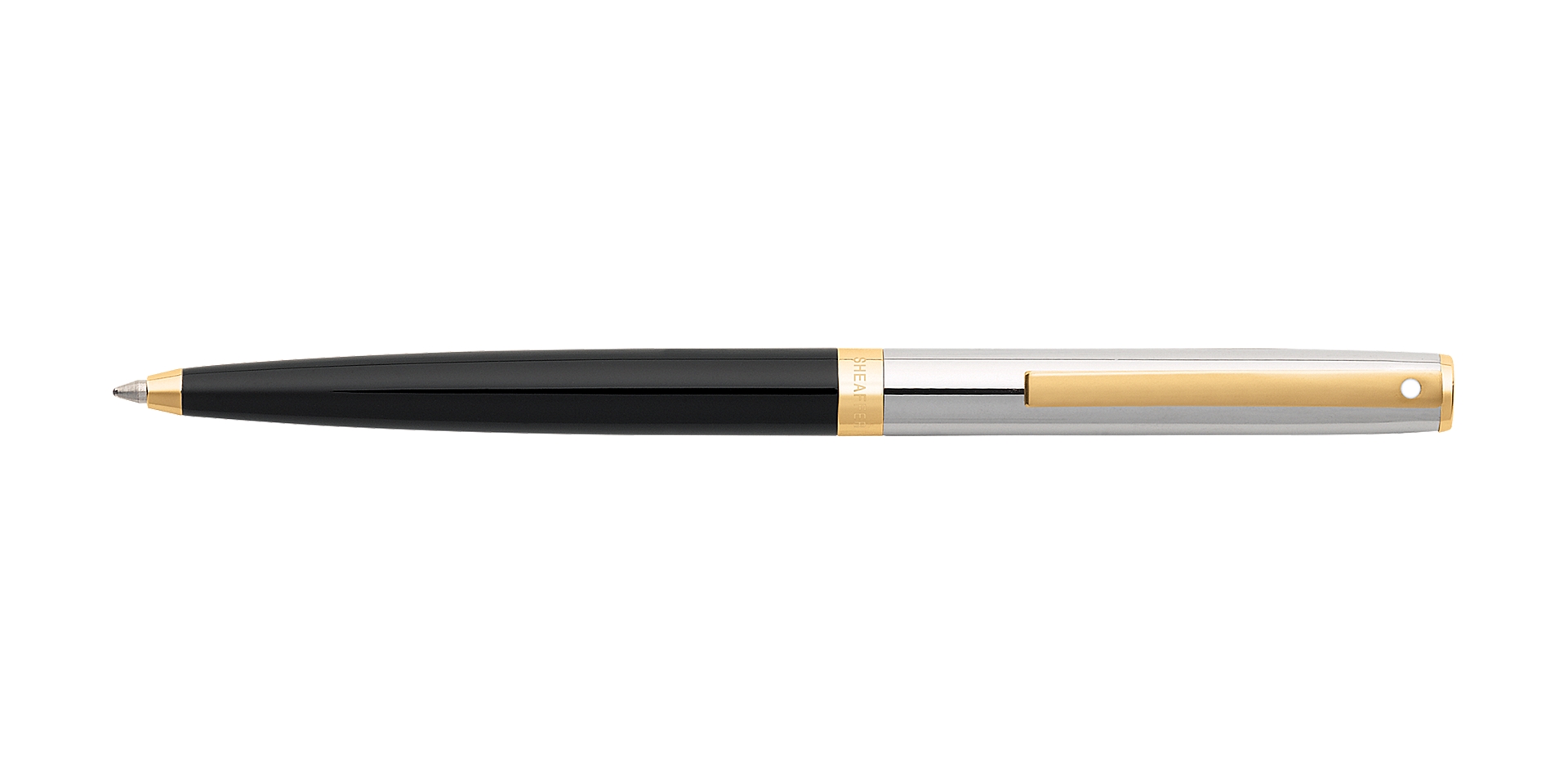 Sheaffer® Sagaris® Black Barrel and Chrome Cap Ballpoint Pen