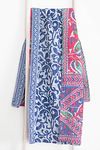 Thumbnail View 1: Roan Iris One-of-a-kind Kantha Quilted Throw Blanket No. 06949