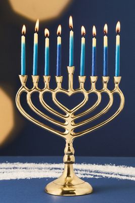 Heart Menorah