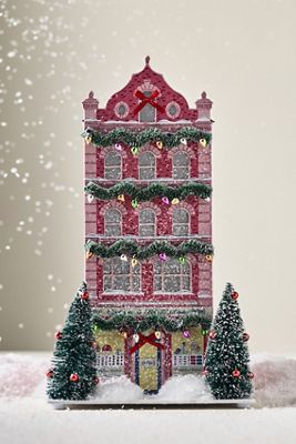 Emily Taylor Light-Up Holiday Village House