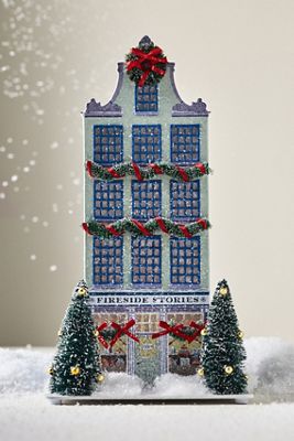 Emily Taylor Light-Up Holiday Village House