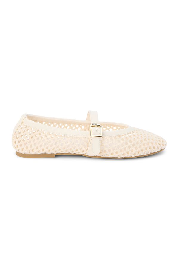 Slide View: 1: Coconuts by Matisse Nolita Mesh Ballet Flats