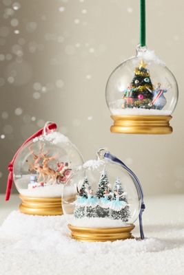 New York City Ballet Glass Snowglobe Ornament