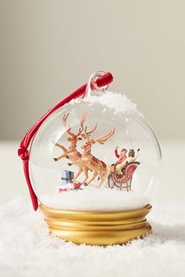 New York City Ballet Glass Snowglobe Ornament