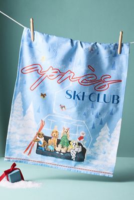 Apres Ski Club Dish Towel