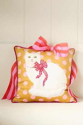 Kitschy Animal Velvet Printed Pillow