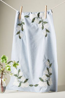 Rifle Paper Co. Hydrangea Dish Towel