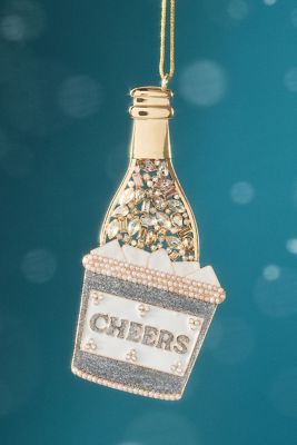 BaubleBar x Anthropologie Jeweled Cocktail Ornament