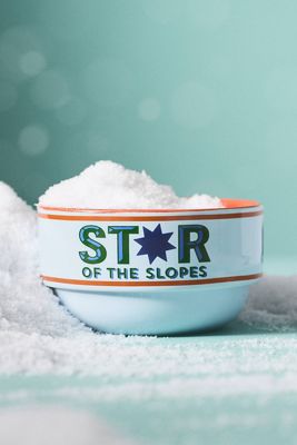 Apres Ski Stoneware Nut Bowl
