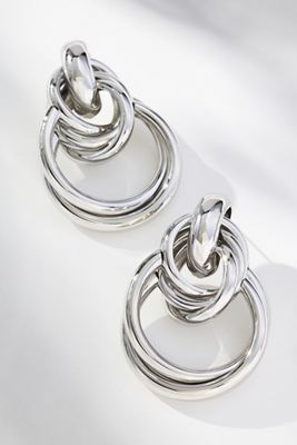 Oversized Double Hoop Earrings