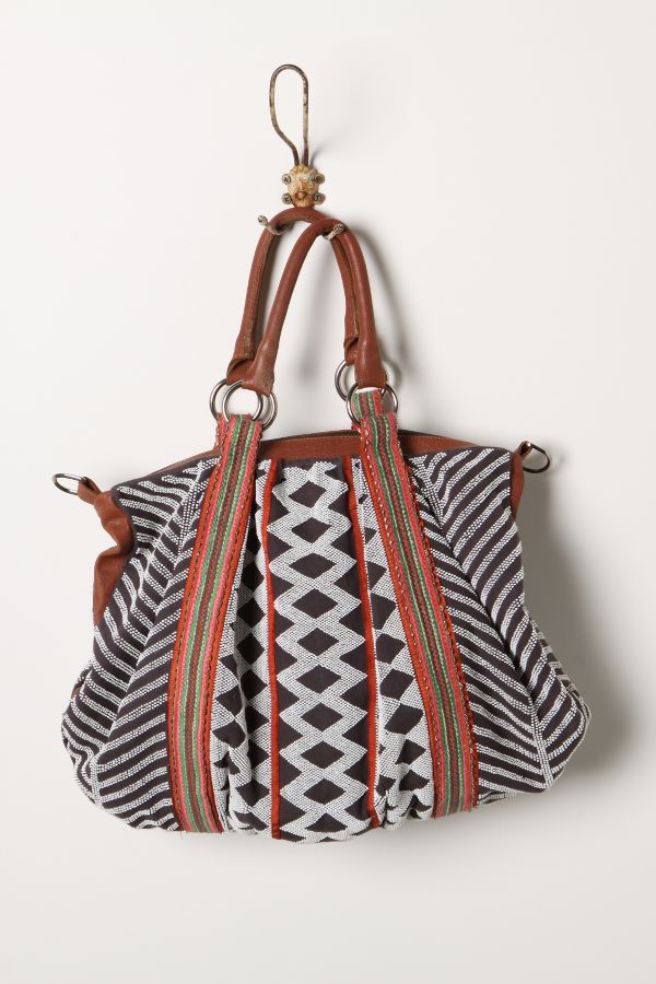 Beaded Geometry Bag | Anthropologie