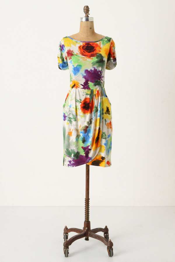 Gathered Hemlock Dress Anthropologie