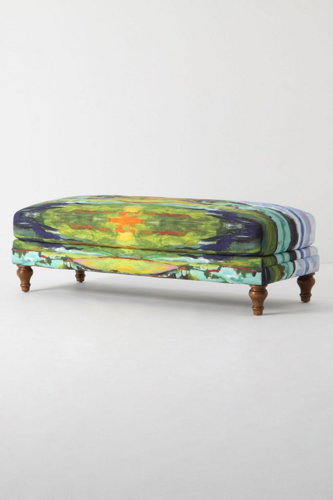 Cotswold Bench Ottoman, Landscape Anthropologie