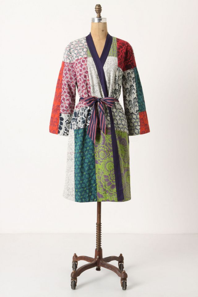 Quilted Patchwork Robe Anthropologie