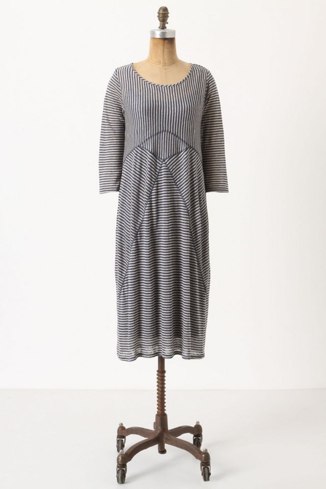 Lined Linens Midi Dress Anthropologie