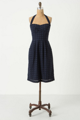 anthropologie black dress