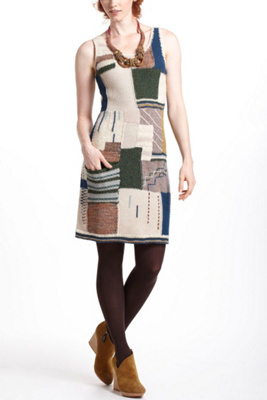 sleeping on snow sweater dress