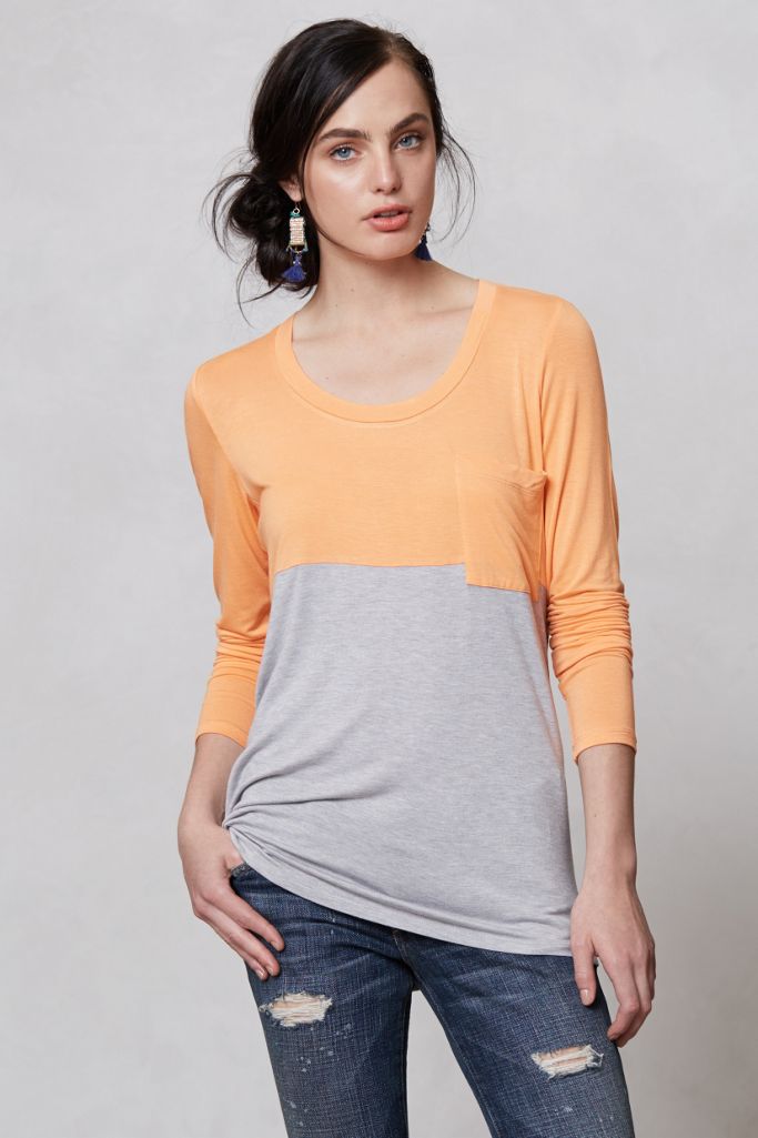 Duo Colorblocked Top | Anthropologie