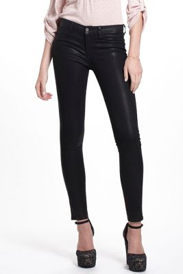 J Brand Coated Skinny Jeans | Anthropologie