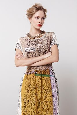 anthropologie daisy dress