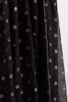 anthropologie gold dress