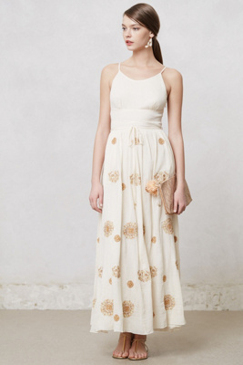 anthropologie maxi dress