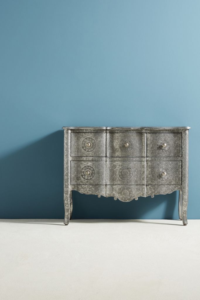 Hand Embossed Four Drawer Dresser Anthropologie