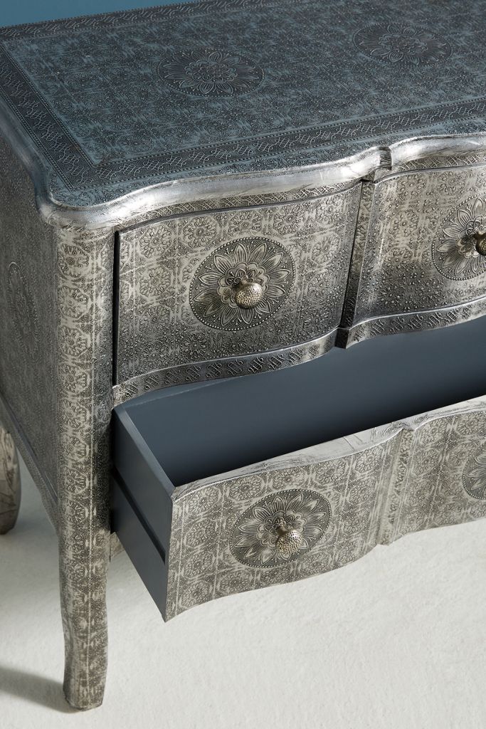 Hand Embossed Four Drawer Dresser Anthropologie