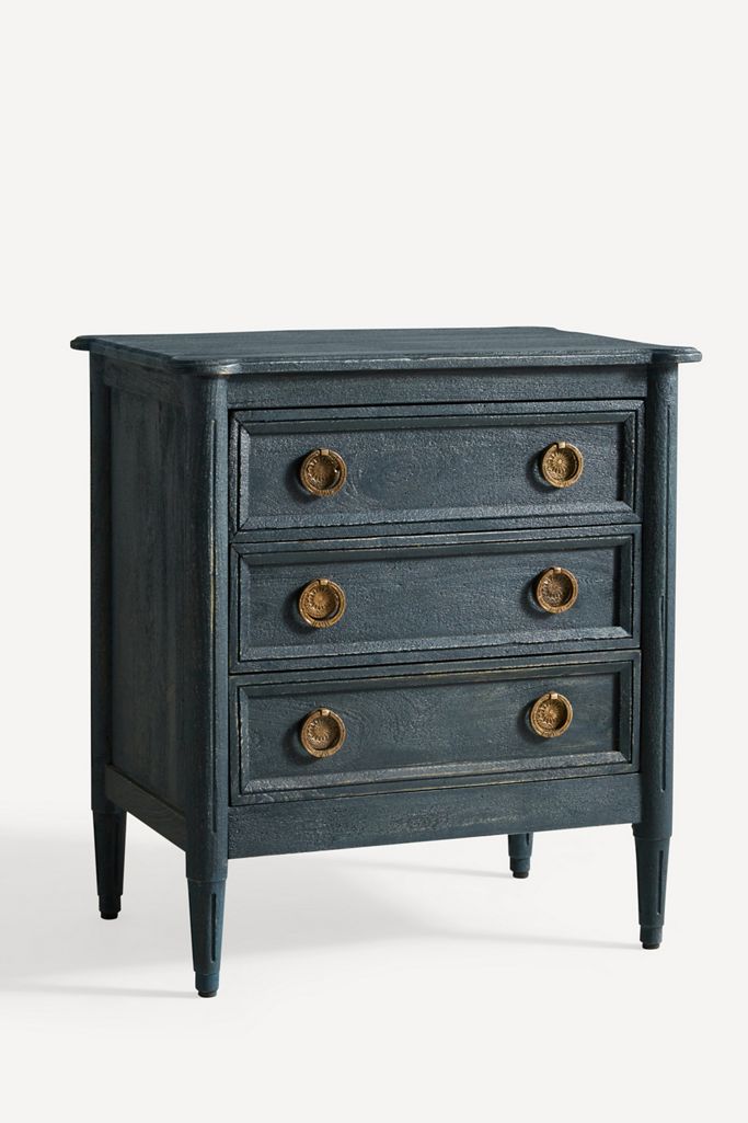 Washed Wood Nightstand Anthropologie