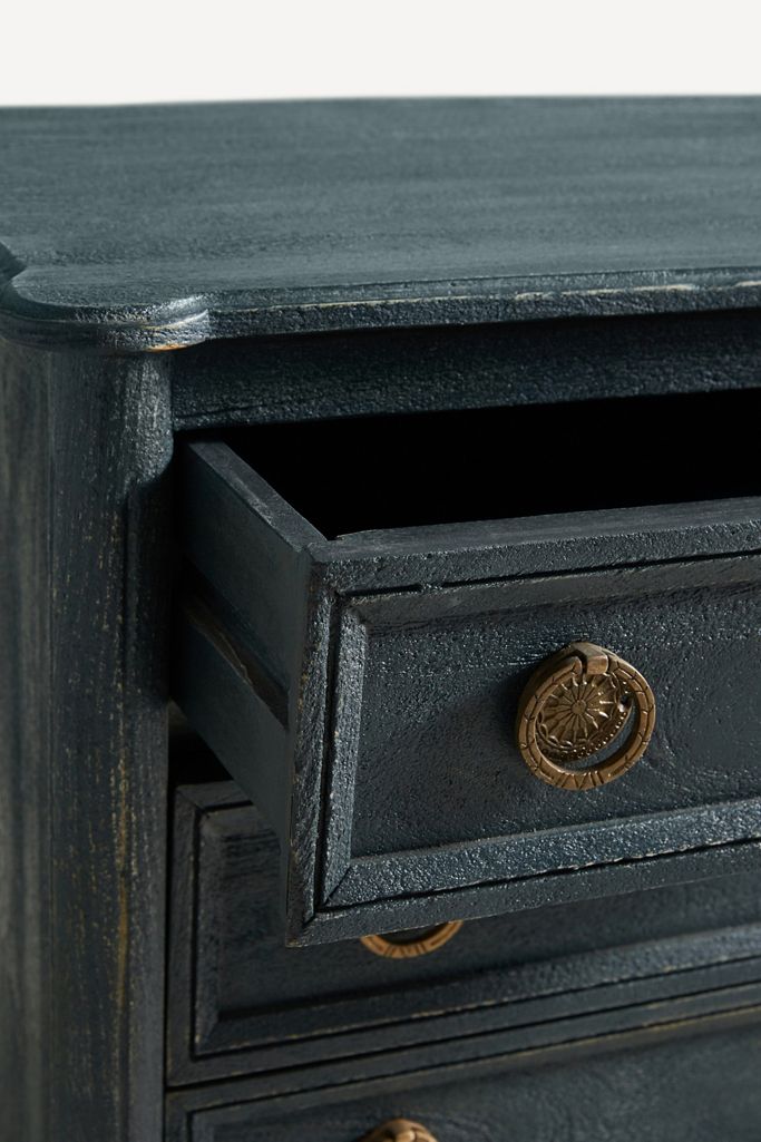 Washed Wood Nightstand Anthropologie